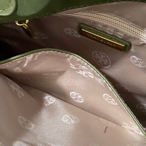 Tory Burch Dark Green Nylon Women's Handbag - Picture 7 of 12
